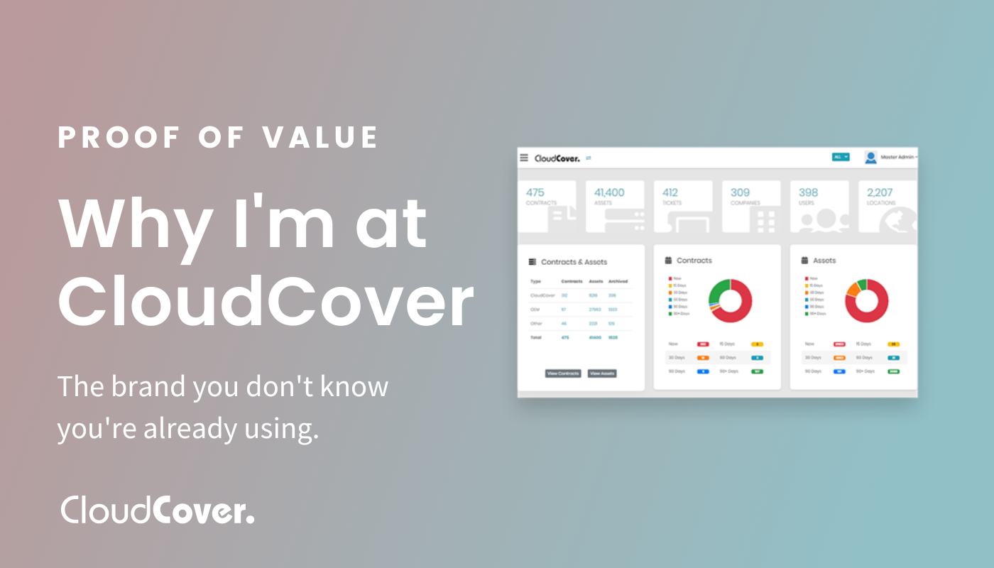 Why I'm at CloudCover - CloudCover
