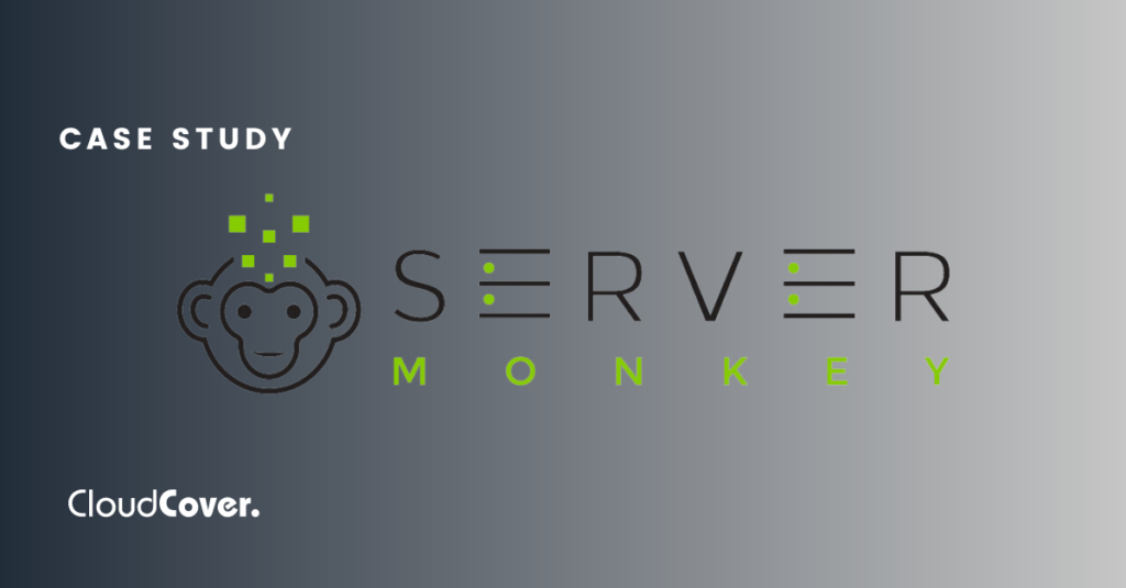ServerMonkey added 10% to revenue with significant margins and is compounding year-over-year with CloudCover