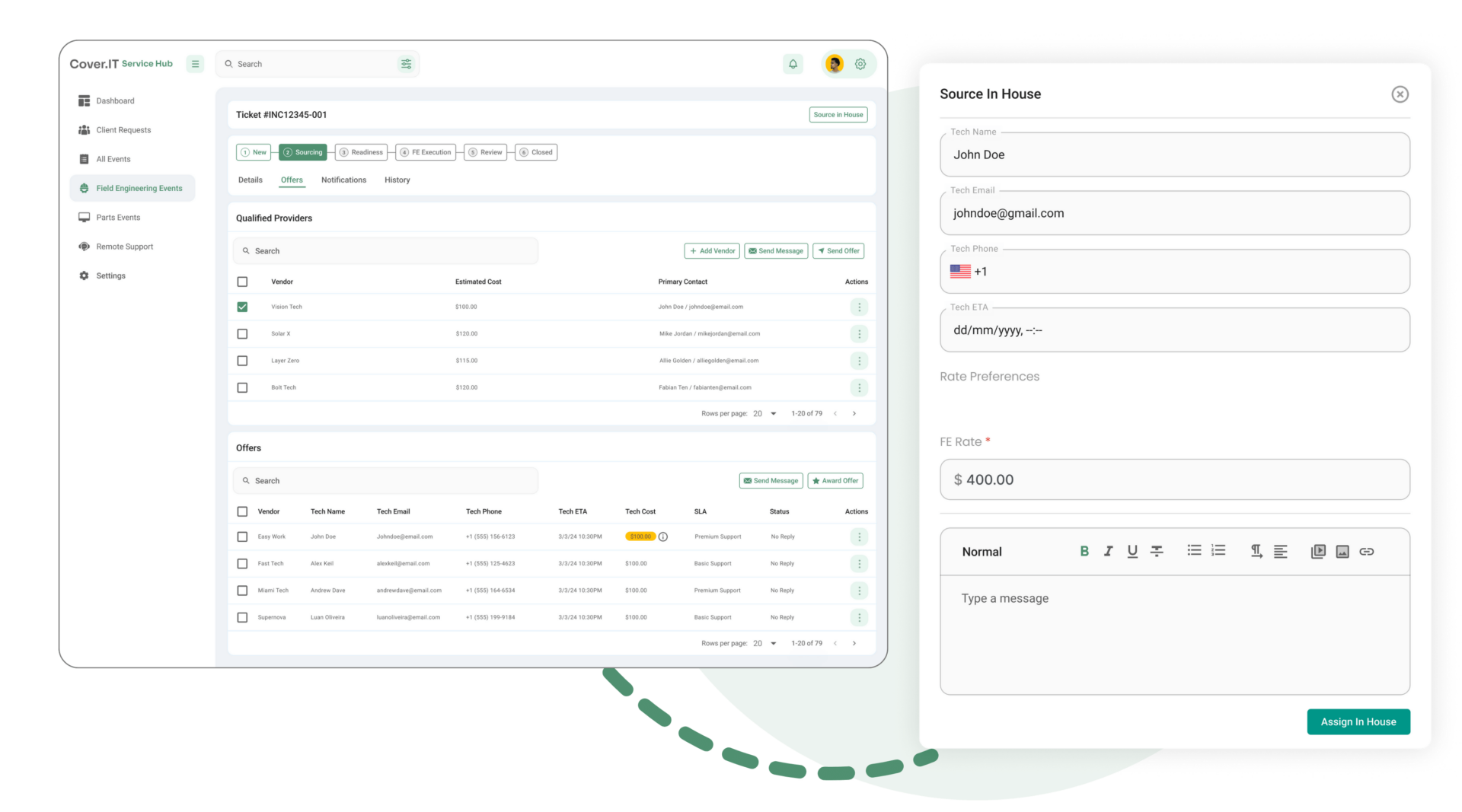 CoverIT ServiceHub - CloudCover