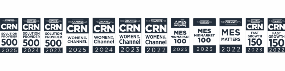 CloudCover CRN Awards from 2022-2025