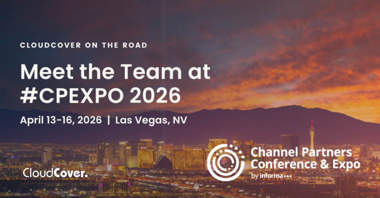 CloudCover attending Channel Partners Expo 2026 - CloudCover